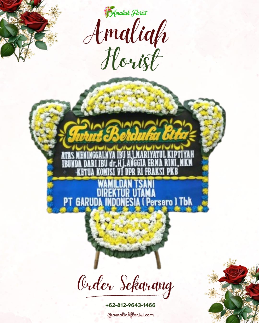 Papan Bunga Duka Batanghari